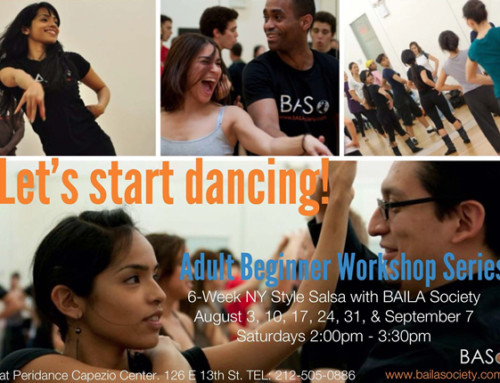 Beginner Salsa Workshop – Saturdays, Aug 3 – Sep 7